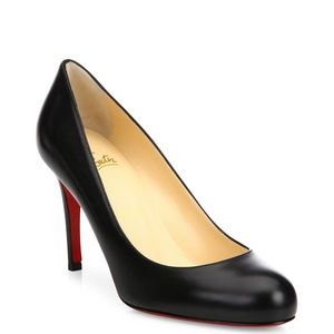 Christian Louboutin Black Simple Pump